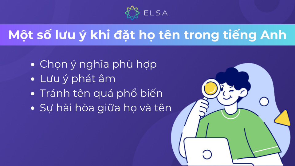 Những lưu ý khi đặt họ tên trong tiếng Anh Những lưu ý khi đặt họ tên trong tiếng Anh