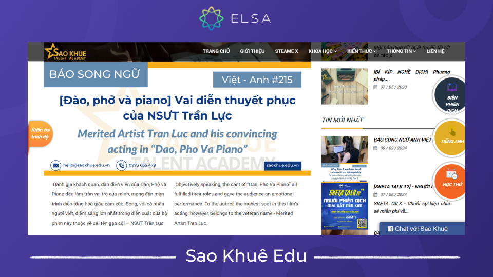 Sao Khuê Edu cung cấp các bài báo chuyên sâu, mang tính học thuật cao Sao Khuê Edu cung cấp các bài báo chuyên sâu, mang tính học thuật cao