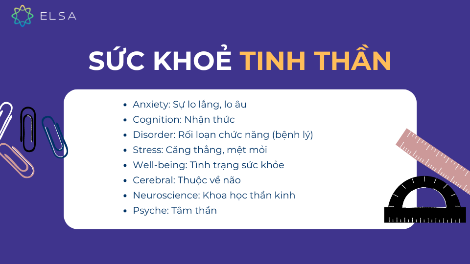 Sức khỏe tinh thần