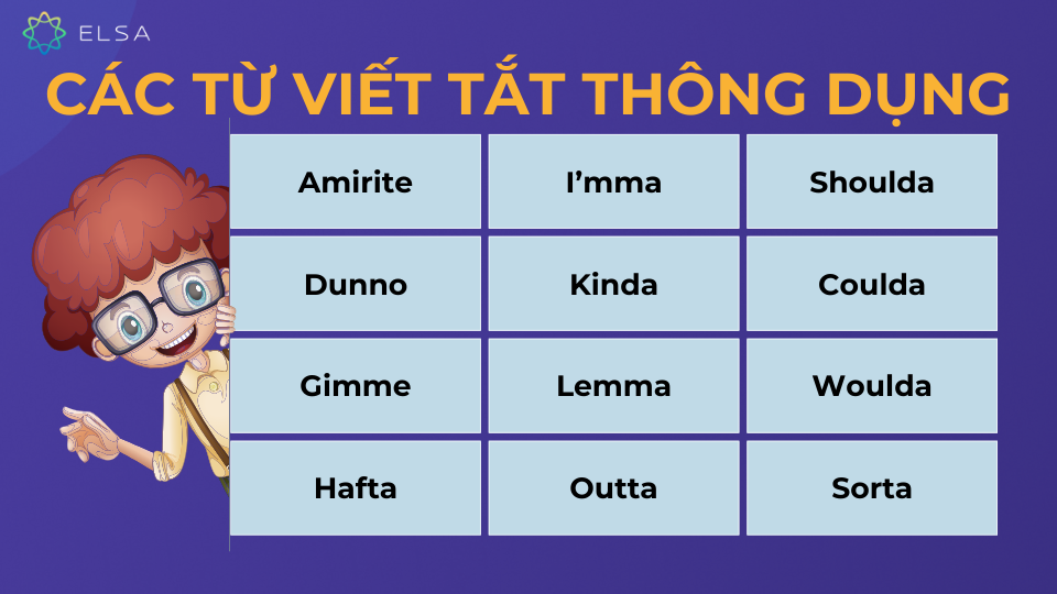 Các từ viết tắt thông dụng nhất