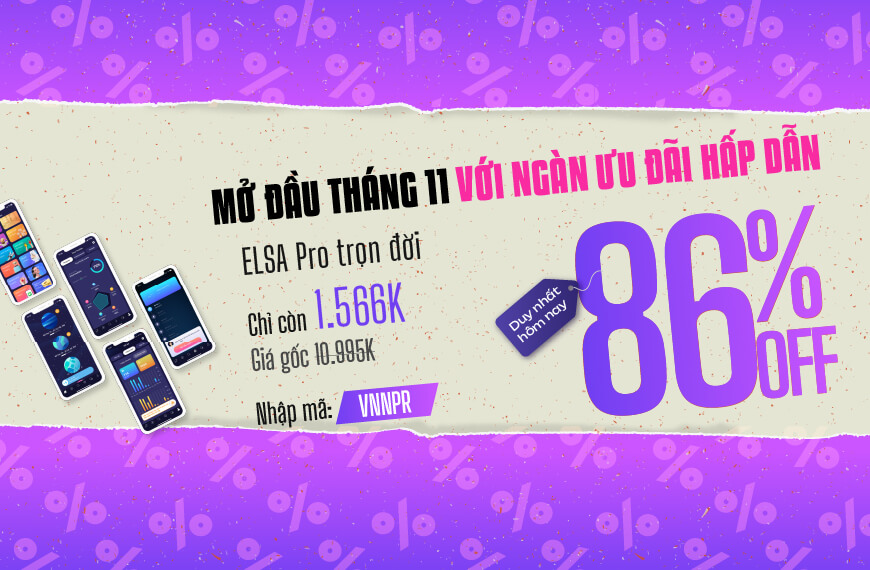 ELSA Pro trọn đời