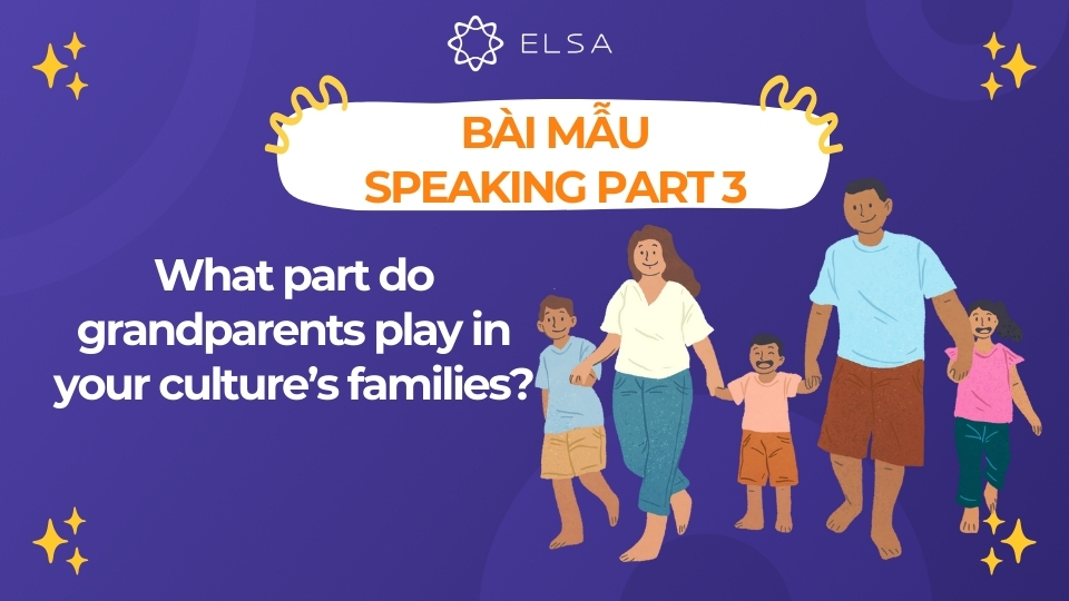 What part do grandparents play in your culture’s families? What part do grandparents play in your culture’s families?