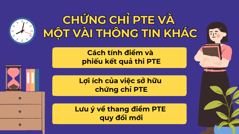 Chứng chỉ PTE và một vài thông tin khác Chứng chỉ PTE và một vài thông tin khác
