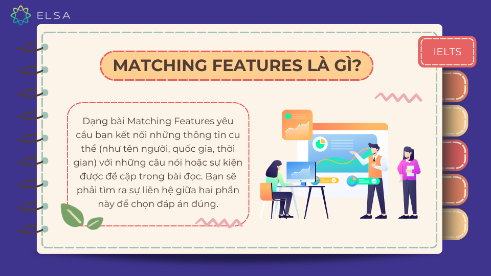 Dạng bài Matching features là gì? Dạng bài Matching features là gì?
