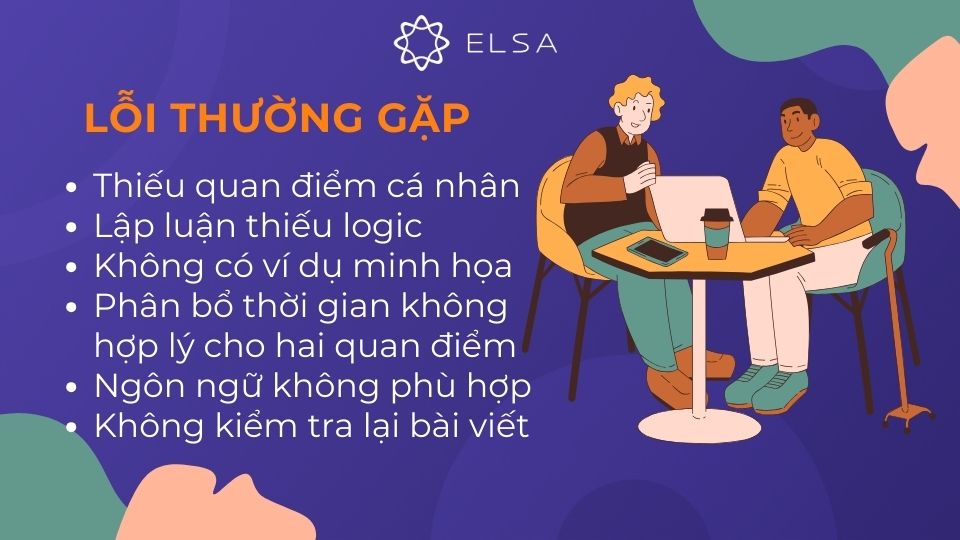 5 lỗi thường gặp khi viết bài Discuss both views and give your opinion