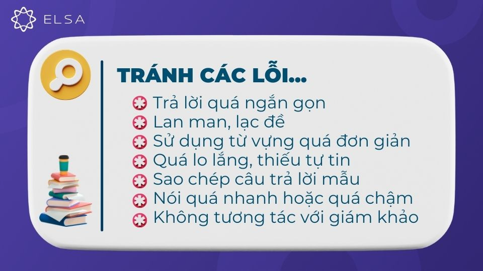 Những lỗi sai phổ biến mà người học thường gặp khi trả lời câu hỏi