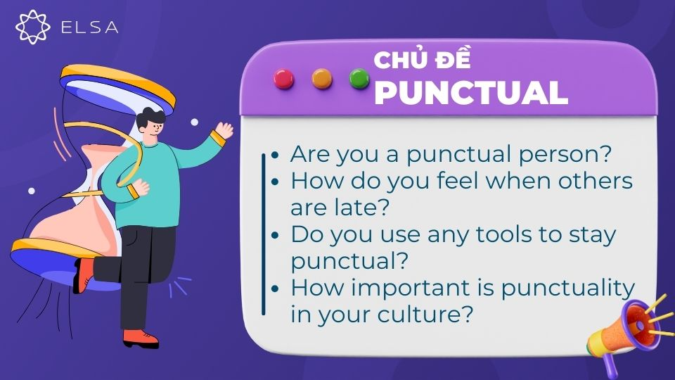 Câu hỏi chủ đề Punctual
