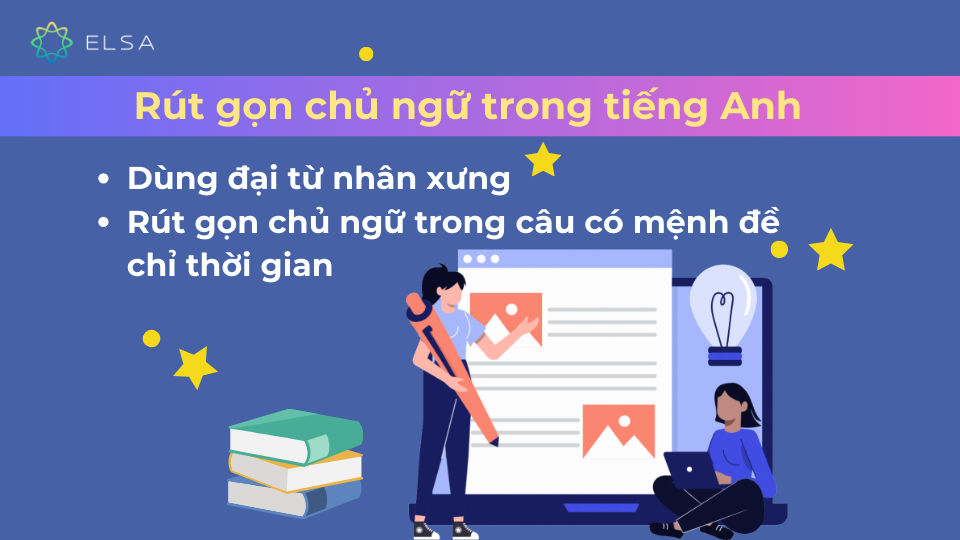 2 cách rút gọn chủ ngữ trong tiếng Anh 2 cách rút gọn chủ ngữ trong tiếng Anh