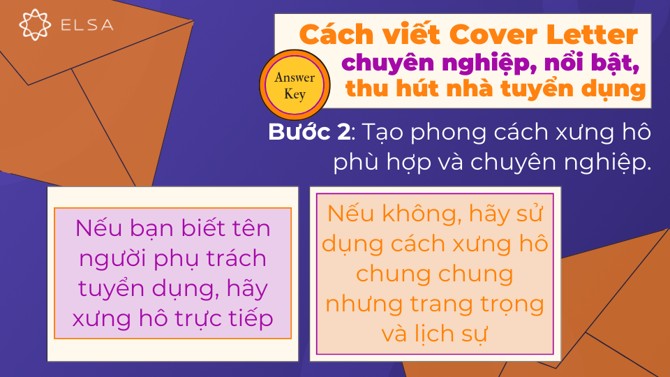 Bước 2: Tạo phong cách xưng hô phù hợp và chuyên nghiệp Bước 2: Tạo phong cách xưng hô phù hợp và chuyên nghiệp