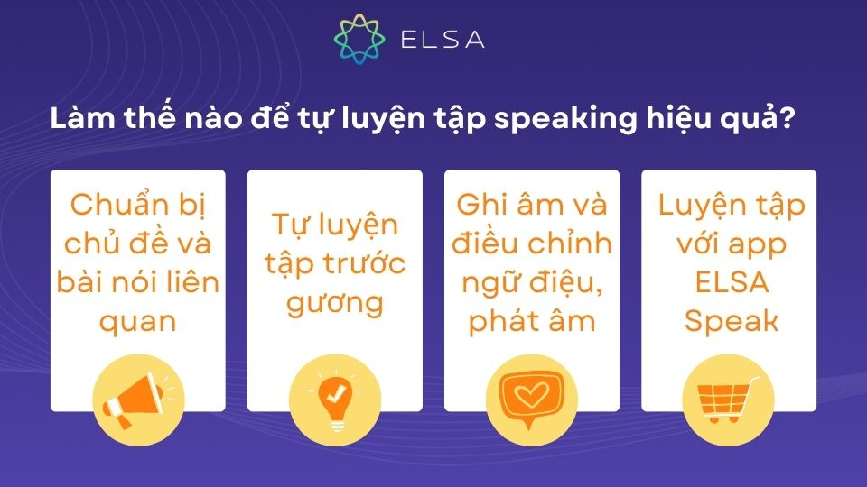 Một số phương pháp để tự luyện tập speaking hiệu quả Một số phương pháp để tự luyện tập speaking hiệu quả