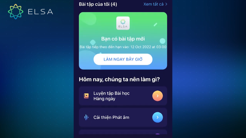 Học viên nhận được thông báo khi có bài tập mới Học viên nhận được thông báo khi có bài tập mới