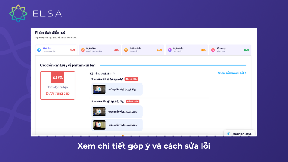 Xem góp ý và cách cải thiện Xem góp ý và cách cải thiện