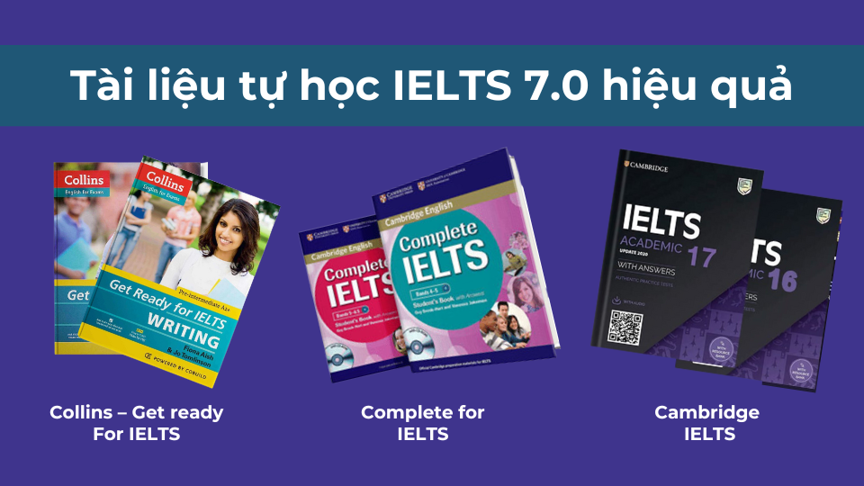 Một số tài liệu tự học IELTS 7.0 hiệu quả, hay nhất Một số tài liệu tự học IELTS 7.0 hiệu quả, hay nhất