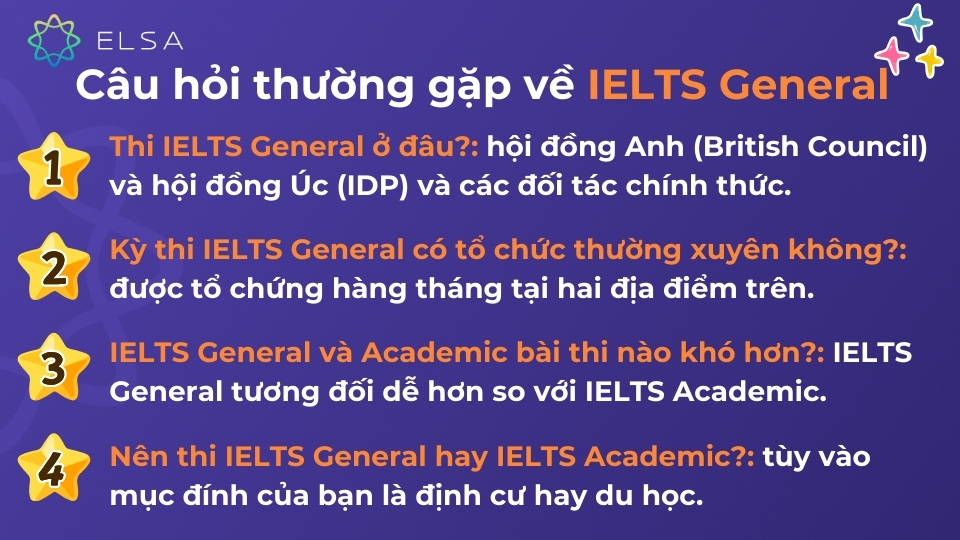 IELTS General là gì? Tất tần tật thông tin chi tiết về IELTS General Câu hỏi thường gặp về IELTS General