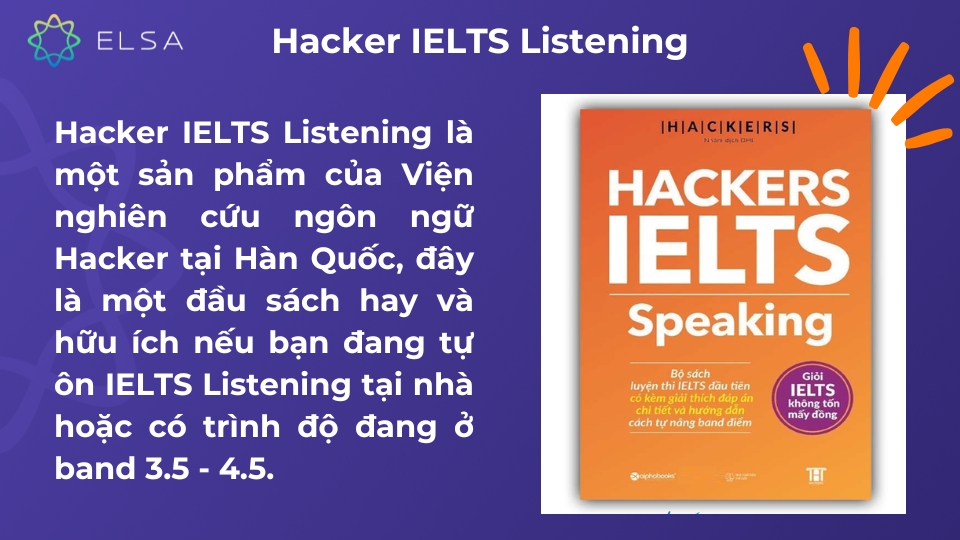 Tài liệu luyện IELTS Listening hay - Hacker IELTS Listening Tài liệu luyện IELTS Listening hay - Hacker IELTS Listening