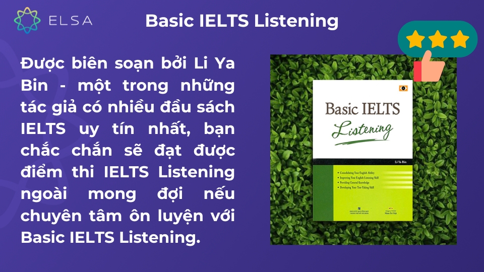 Tài liệu luyện IELTS Listening hay - Basic IELTS Listening Tài liệu luyện IELTS Listening hay - Basic IELTS Listening