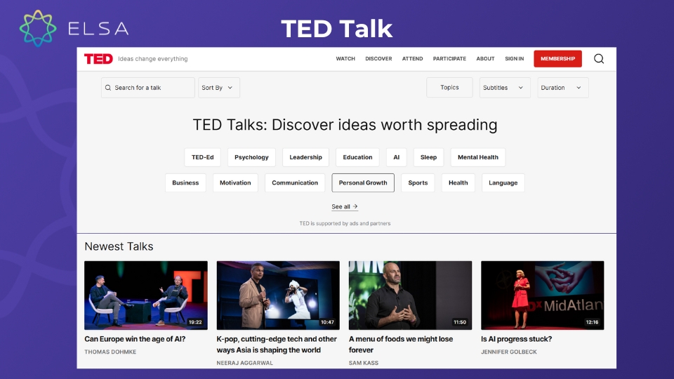 Luyện IELTS Listening online miễn phí cùng TED Talks Luyện IELTS Listening online miễn phí cùng TED Talks