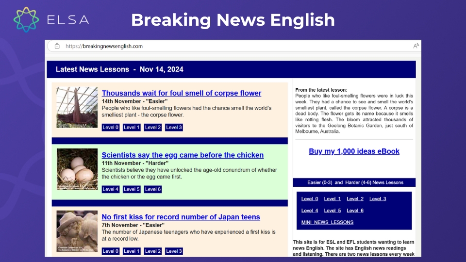 Luyện IELTS Listening online miễn phí cùng Breaking News English Luyện IELTS Listening online miễn phí cùng Breaking News English