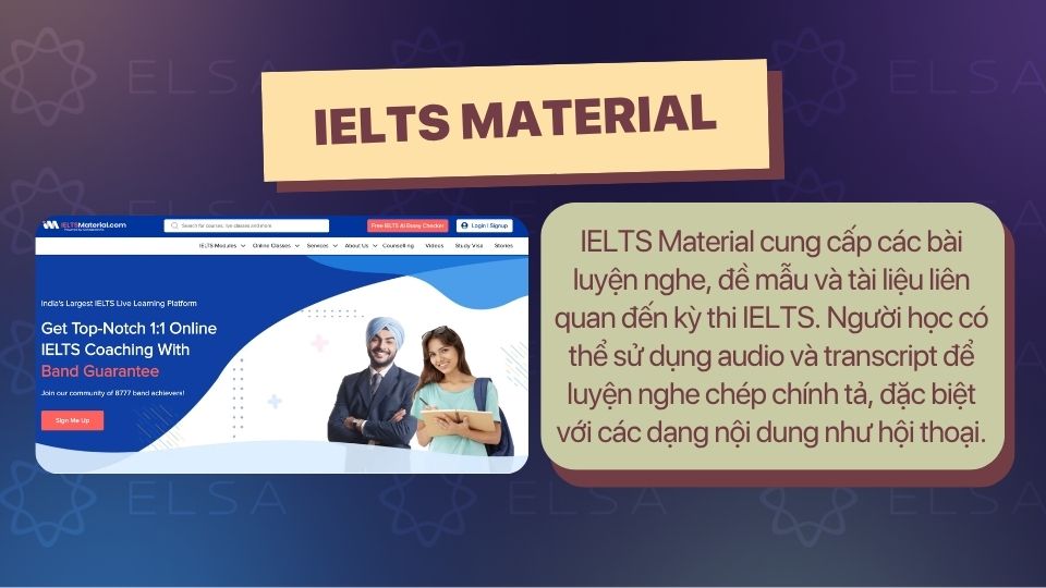 IELTS Material luyện nghe chép chính tả theo nội dung IELTS