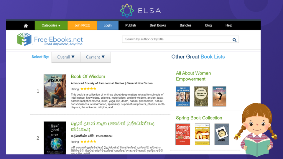 Free Ebooks - Trang web đọc sách tiếng Anh miễn phí đầy hấp dẫn Free Ebooks - Trang web đọc sách tiếng Anh miễn phí đầy hấp dẫn