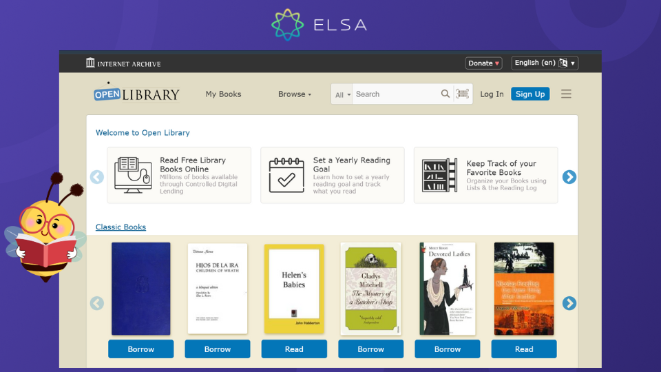 Web đọc sách tiếng Anh miễn phí Open Library Web đọc sách tiếng Anh miễn phí Open Library