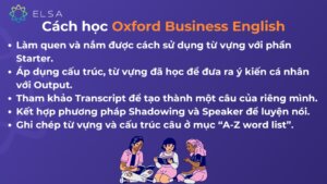 Oxford Business English - Bộ sách học tiếng Anh cho người đi làm
