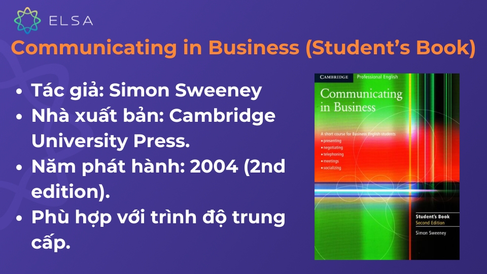 Oxford Business English - Bộ sách học tiếng Anh cho người đi làm Sách Communicating in Business (Student’s Book)