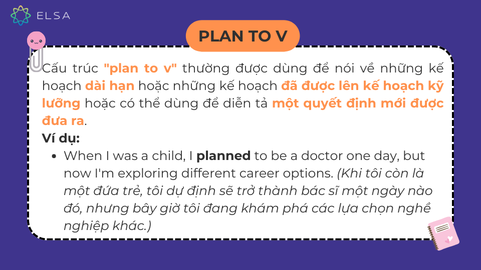 Cách dùng plan to v và ví dụ minh họa Cách dùng plan to v và ví dụ minh họa