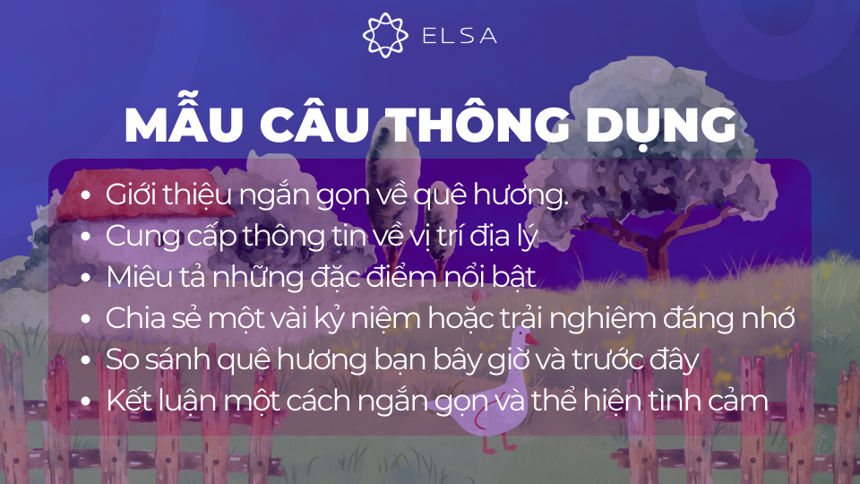 Luyện tập với những mẫu thông dụng sẽ là nền tảng vững chắc giúp bạn tự tin khi nói về quê hương Luyện tập với những mẫu thông dụng sẽ là nền tảng vững chắc giúp bạn tự tin khi nói về quê hương
