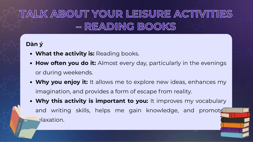 Dàn ý câu hỏi IELTS chủ đề Talk about your leisure activities: Watching TV