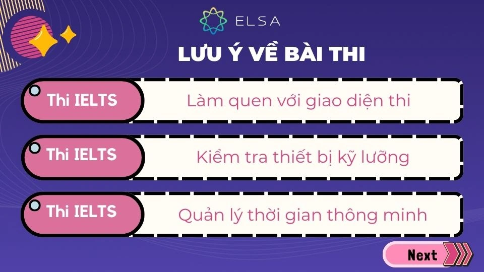 Một số yếu tố quan trọng cần chú ý trong kỳ thi IELTS Một số yếu tố quan trọng cần chú ý trong kỳ thi IELTS