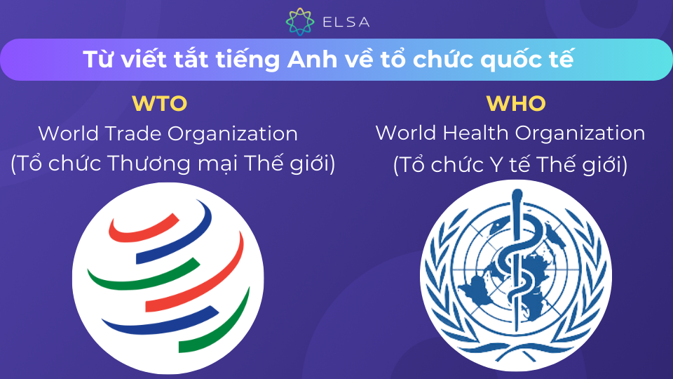 Một số từ viết tắt tiếng Anh về tổ chức quốc tế Một số từ viết tắt tiếng Anh về tổ chức quốc tế