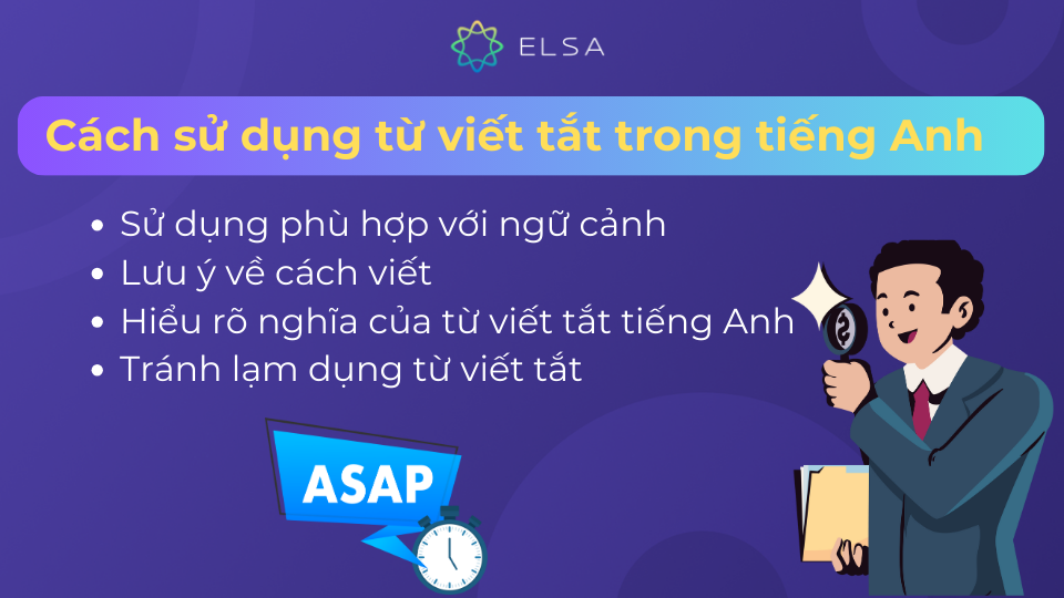 Lưu ý cách dùng từ viết tắt tiếng Anh Lưu ý cách dùng từ viết tắt tiếng Anh