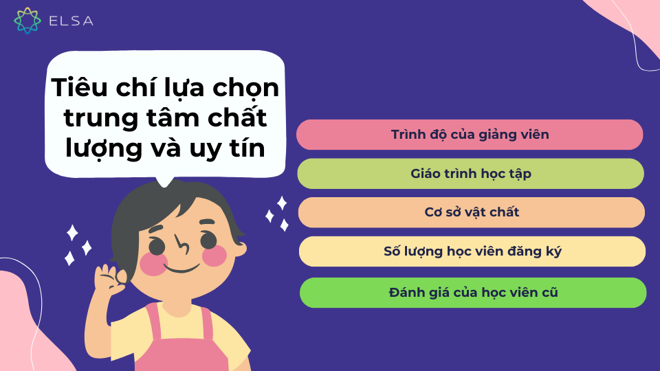 Tiêu chí lựa chọn trung tâm luyện thi IELTS chất lượng và uy tín Tiêu chí lựa chọn trung tâm luyện thi IELTS chất lượng và uy tín