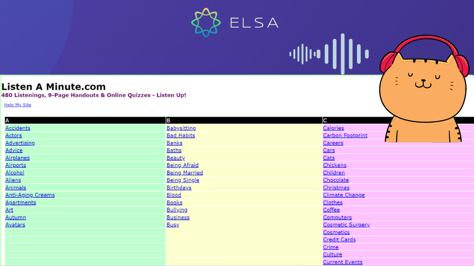 Listen a minute - Website nghe chép chính tả tiếng Anh không thể bỏ qua Listen a minute - Website nghe chép chính tả tiếng Anh không thể bỏ qua