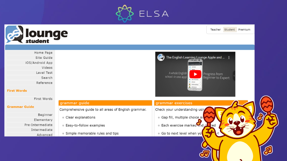 ESL Lounge - Website nghe chép chính tả tiếng Anh không thể bỏ qua ESL Lounge - Website nghe chép chính tả tiếng Anh không thể bỏ qua