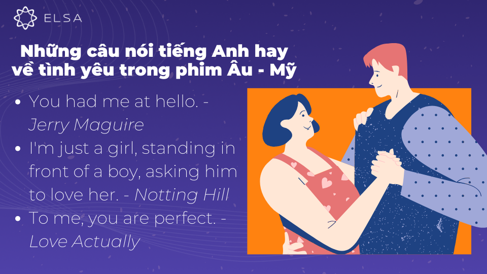 Những câu nói tiếng Anh về tình yêu trong phim Âu - Mỹ chứa đựng nhiều thông điệp sâu sắc Những câu nói tiếng Anh về tình yêu trong phim Âu - Mỹ chứa đựng nhiều thông điệp sâu sắc