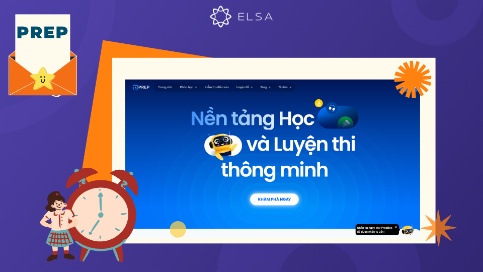 Website PREP Giao diện Website PREP