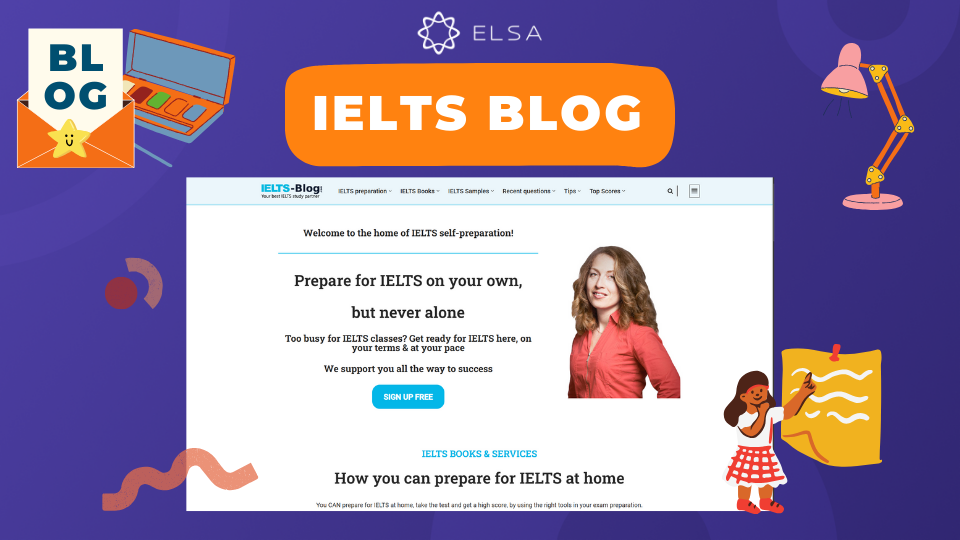 Website IELTS Blog Giao diện Website IELTS Blog