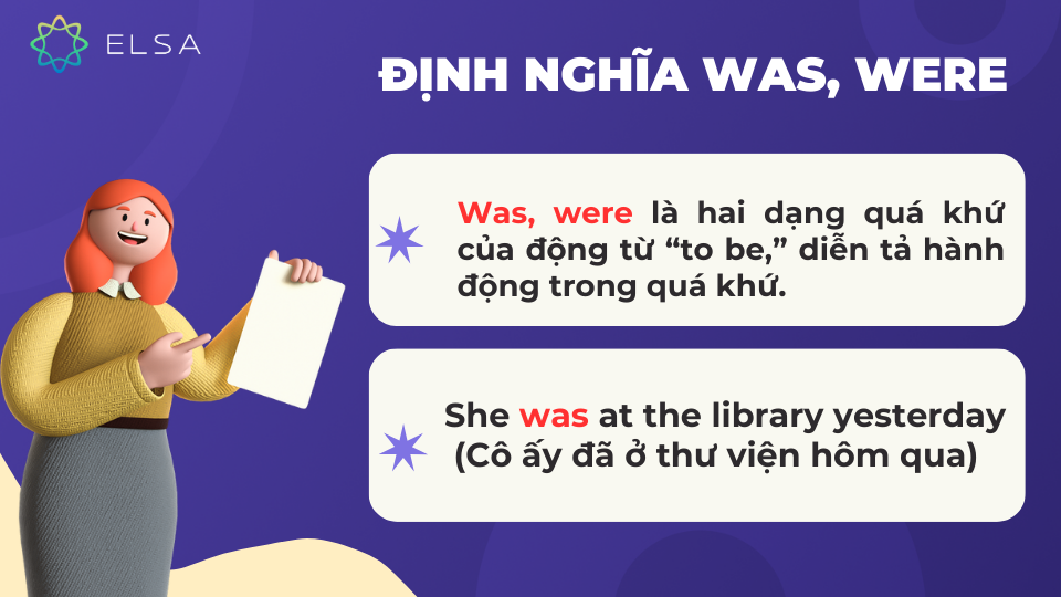 Định nghĩa was, were Định nghĩa was, were