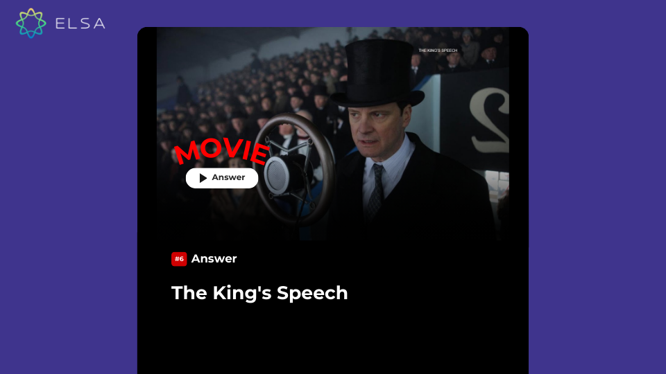 The King's Speech The King's Speech
