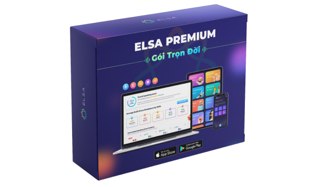 ELSA Premium Trọn đời