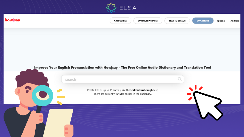 Học từ vựng tiếng Anh word family qua howjsay