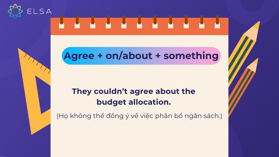 Chi tiết các cấu trúc agree Chi tiết các cấu trúc agree