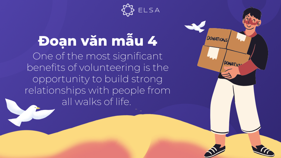 Đoạn văn mẫu số 4 về chủ đề Talk about the benefits of volunteering activities hấp dẫn