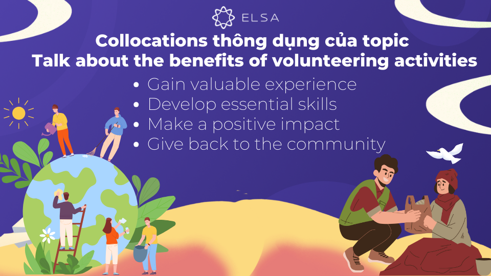 Tổng hợp các Collocation thông dụng cho chủ đề Volunteering activites