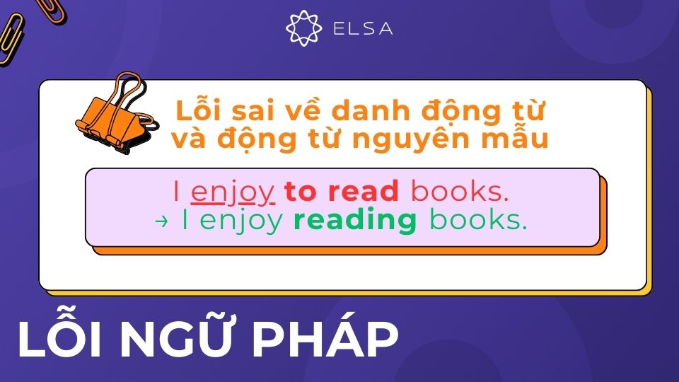 Sai về danh động từ và động từ nguyên mẫu Sai về danh động từ và động từ nguyên mẫu