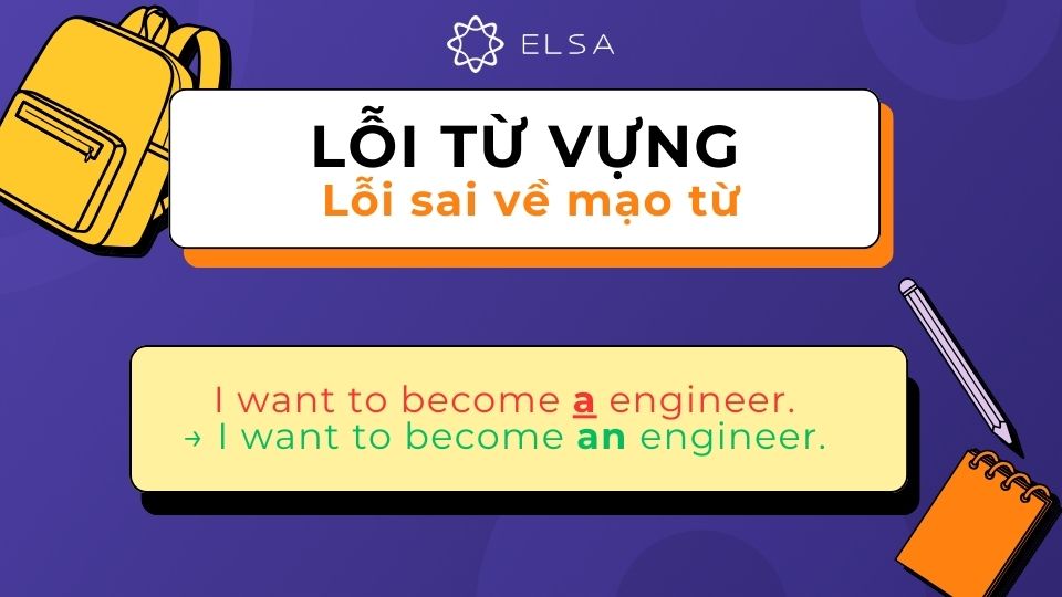 Sử dụng sai mạo từ có thể làm thay đổi nghĩa của cả câu