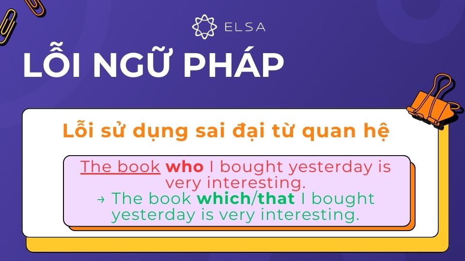 Sử dụng sai đại từ quan hệ có thể khiến câu trở nên khó hiểu Sử dụng sai đại từ quan hệ có thể khiến câu trở nên khó hiểu