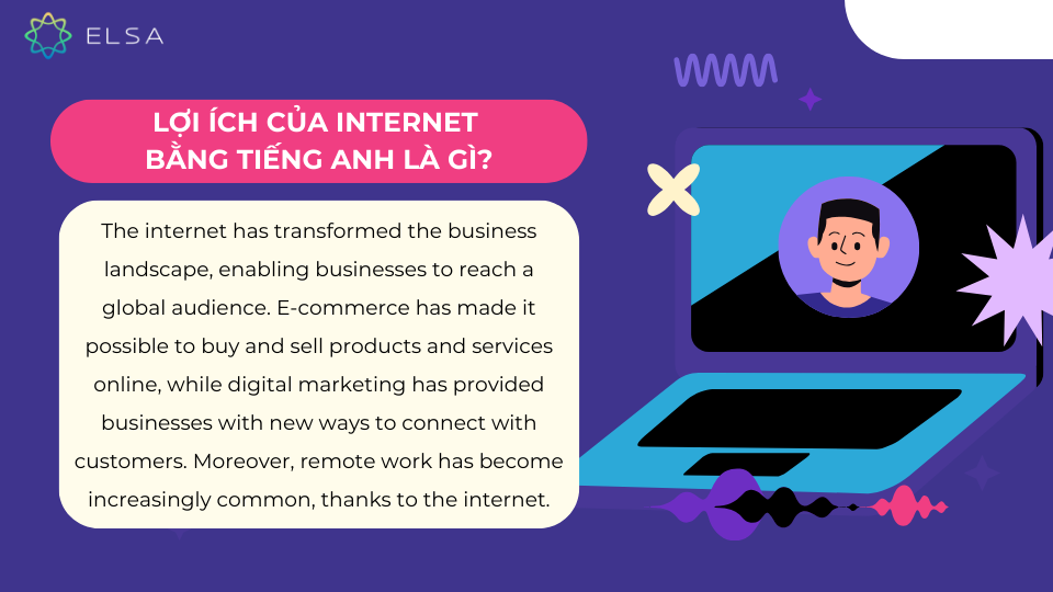 Lợi ích của Internet bằng tiếng Anh là gì? Lợi ích của Internet bằng tiếng Anh là gì?